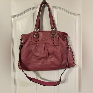 Coach purse limited edition breast cancer awareness capsule